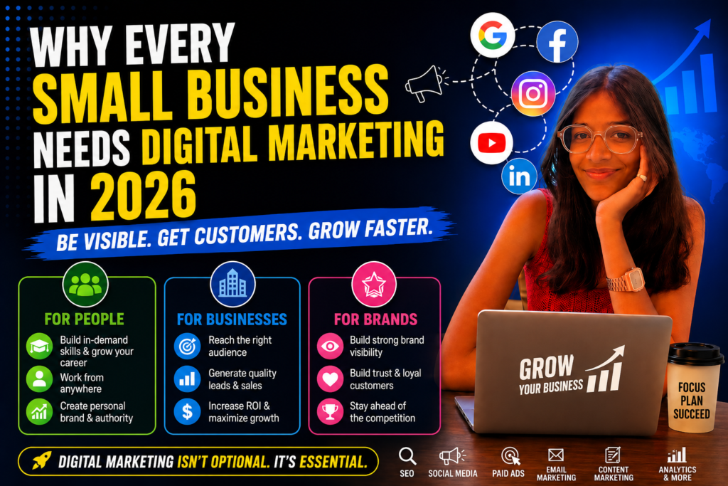 Why Every Small Business Needs Digital Marketing in 2026